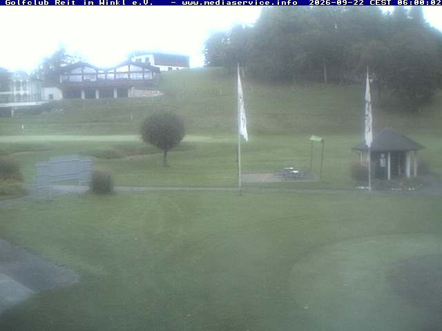 Archived image Webcam Golf course Reit im Winkl-Kössen