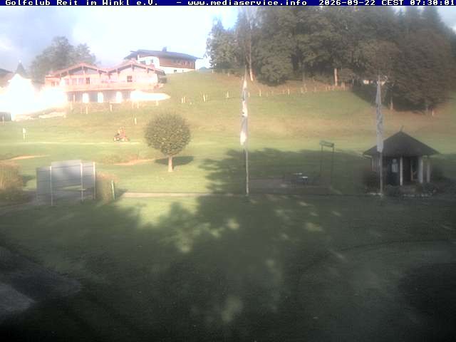 Archived image Webcam Golf course Reit im Winkl-Kössen