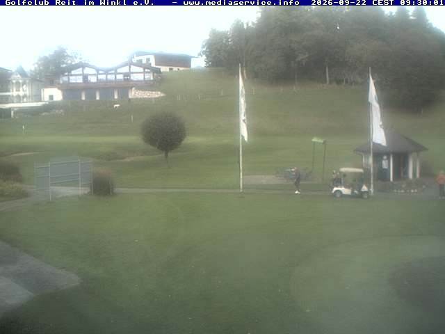 Archiv Foto Webcam Reit im Winkl: Golfplatz