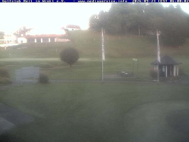 Archiv Foto Webcam Reit im Winkl: Golfplatz