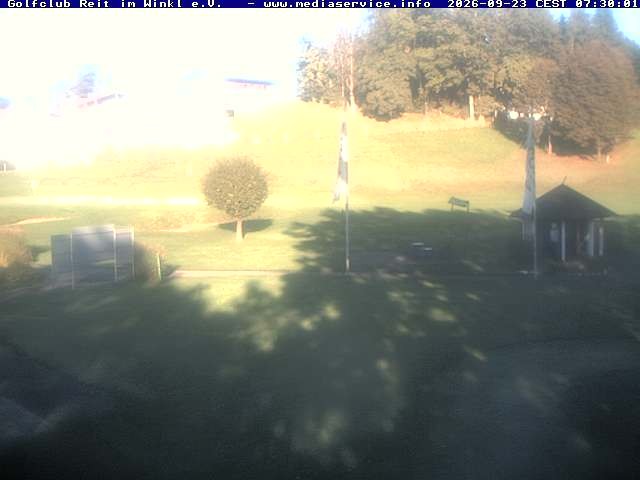 Archiv Foto Webcam Reit im Winkl: Golfplatz