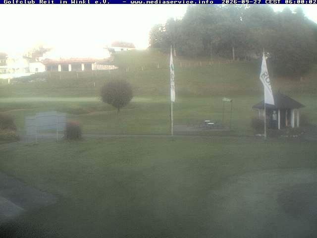 Archiv Foto Webcam Reit im Winkl: Golfplatz