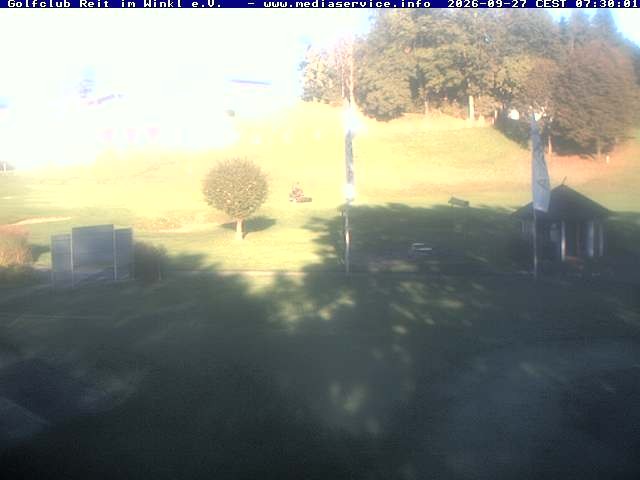 Archiv Foto Webcam Reit im Winkl: Golfplatz