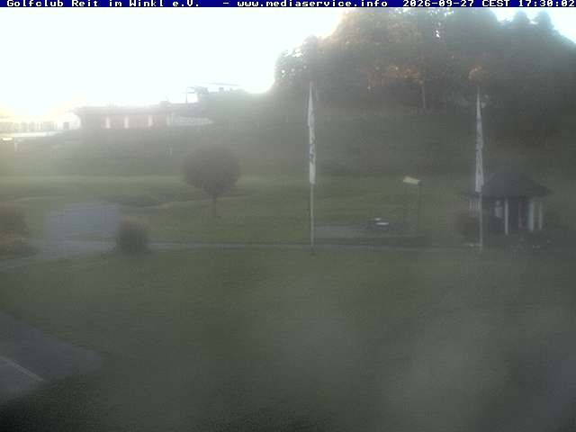 Archiv Foto Webcam Reit im Winkl: Golfplatz