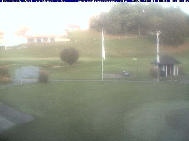 Archiv Foto Webcam Reit im Winkl: Golfplatz