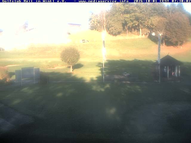 Archiv Foto Webcam Reit im Winkl: Golfplatz