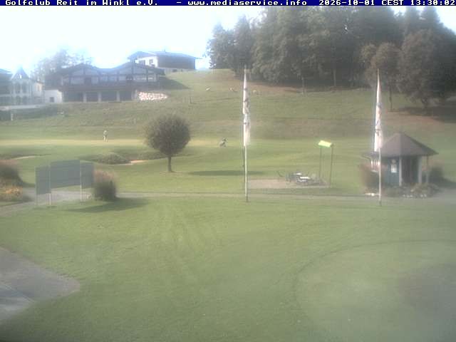 Archiv Foto Webcam Reit im Winkl: Golfplatz