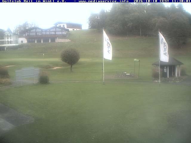 Archiv Foto Webcam Reit im Winkl: Golfplatz