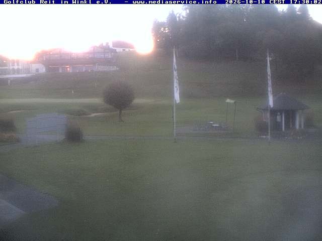Archiv Foto Webcam Reit im Winkl: Golfplatz