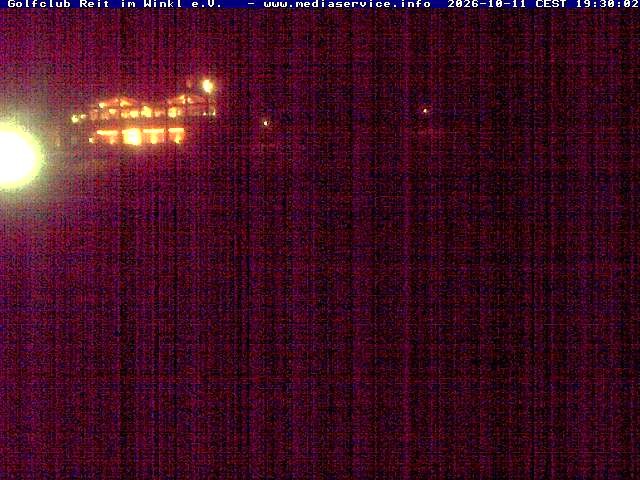 Archiv Foto Webcam Reit im Winkl: Golfplatz