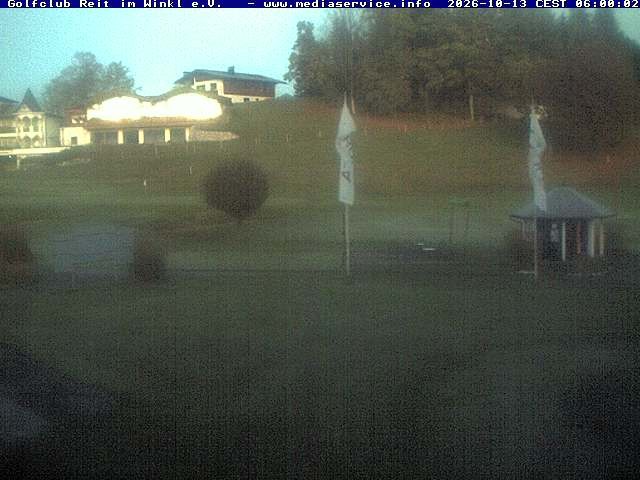 Archiv Foto Webcam Reit im Winkl: Golfplatz