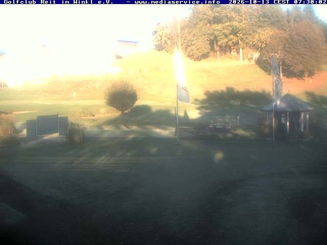 Archiv Foto Webcam Reit im Winkl: Golfplatz
