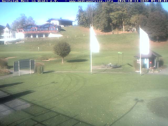 Archiv Foto Webcam Reit im Winkl: Golfplatz