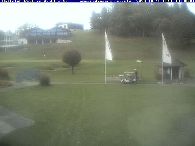 Archiv Foto Webcam Reit im Winkl: Golfplatz