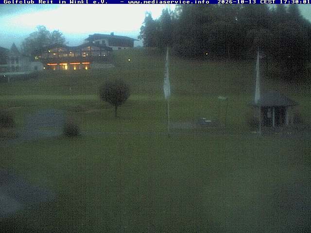 Archiv Foto Webcam Reit im Winkl: Golfplatz