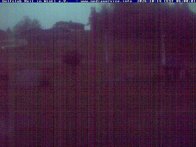 Archiv Foto Webcam Reit im Winkl: Golfplatz