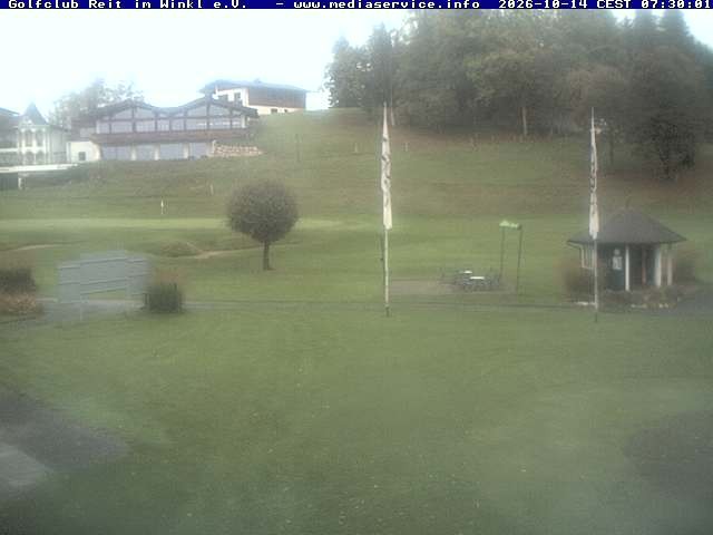 Archiv Foto Webcam Reit im Winkl: Golfplatz