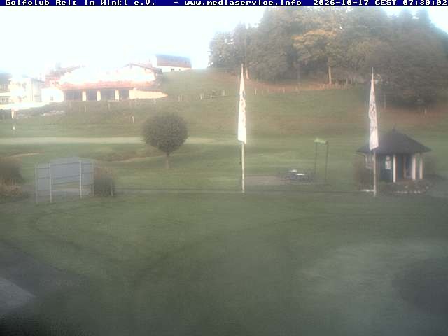 Archiv Foto Webcam Reit im Winkl: Golfplatz