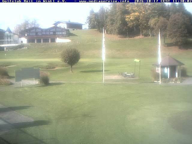 Archiv Foto Webcam Reit im Winkl: Golfplatz