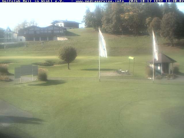 Archiv Foto Webcam Reit im Winkl: Golfplatz