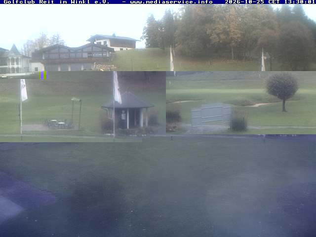 Archiv Foto Webcam Reit im Winkl: Golfplatz