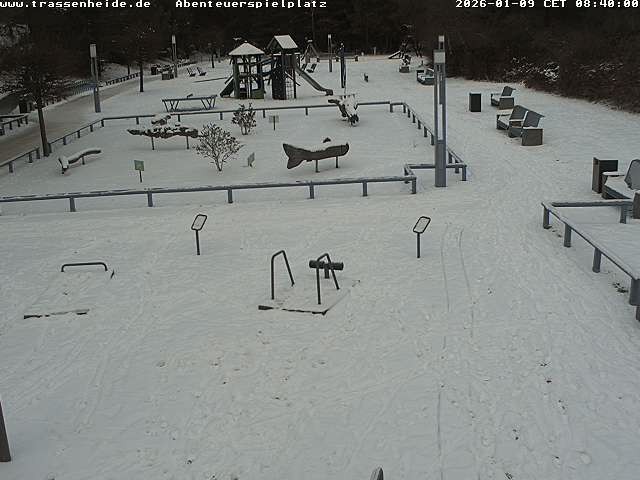 Archiv Foto Webcam Usedom: Trassenheide Spielplatz