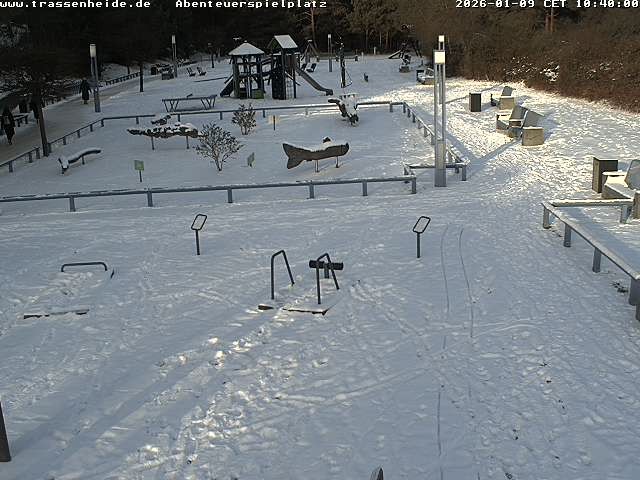 Archiv Foto Webcam Usedom: Trassenheide Spielplatz