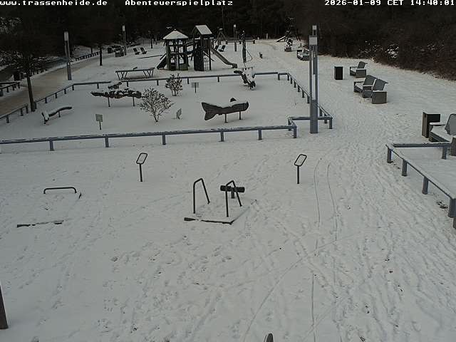 Archiv Foto Webcam Usedom: Trassenheide Spielplatz