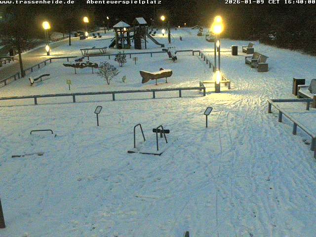 Archiv Foto Webcam Usedom: Trassenheide Spielplatz