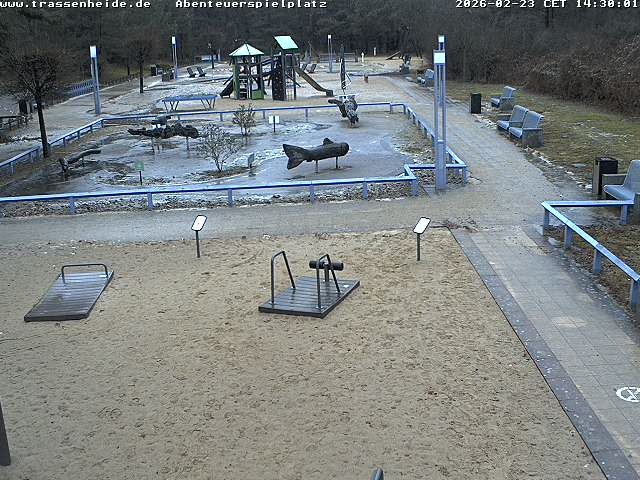 Archiv Foto Webcam Usedom: Trassenheide Spielplatz