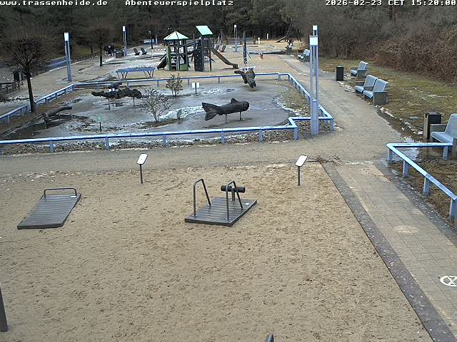 Archiv Foto Webcam Usedom: Trassenheide Spielplatz