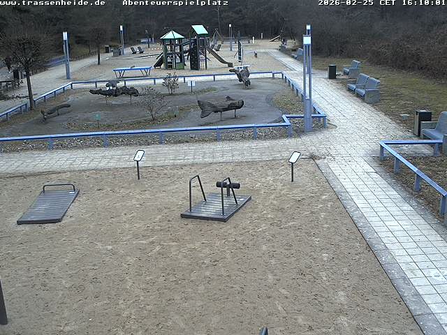 Archiv Foto Webcam Usedom: Trassenheide Spielplatz