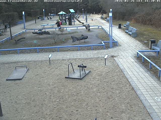 Archived image Webcam Playground Trassenheide