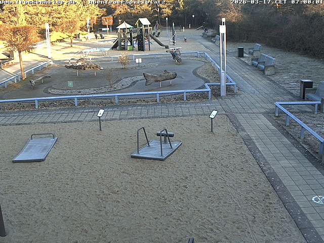 Archiv Foto Webcam Usedom: Trassenheide Spielplatz