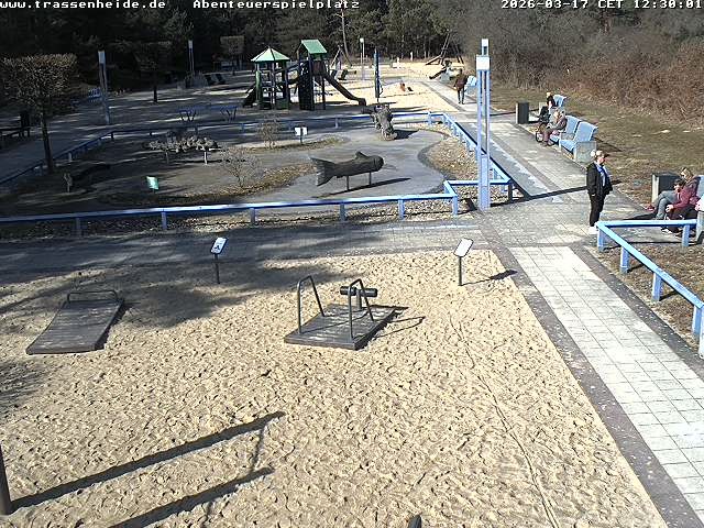 Archiv Foto Webcam Usedom: Trassenheide Spielplatz