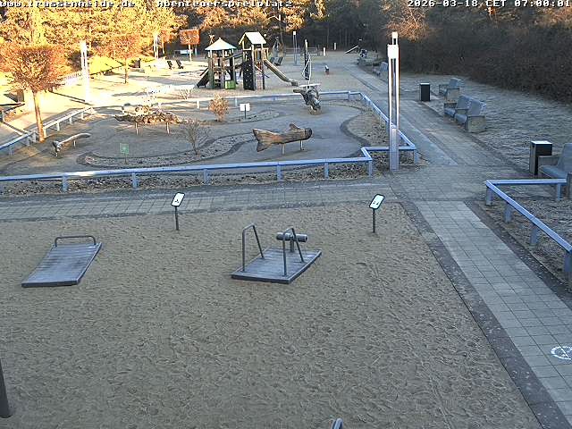 Archiv Foto Webcam Usedom: Trassenheide Spielplatz