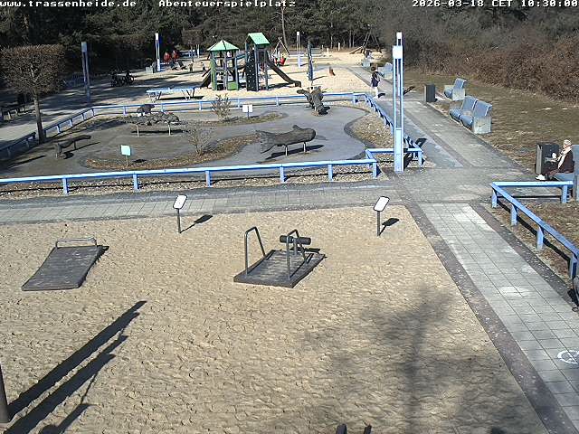 Archiv Foto Webcam Usedom: Trassenheide Spielplatz