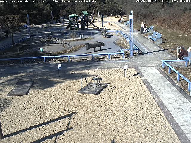 Archiv Foto Webcam Usedom: Trassenheide Spielplatz