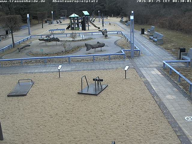 Archiv Foto Webcam Usedom: Trassenheide Spielplatz