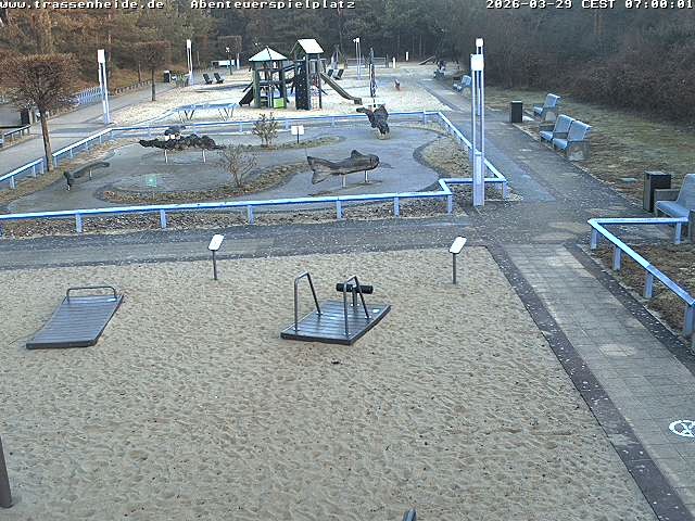 Archiv Foto Webcam Usedom: Trassenheide Spielplatz