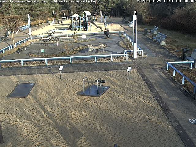 Archiv Foto Webcam Usedom: Trassenheide Spielplatz