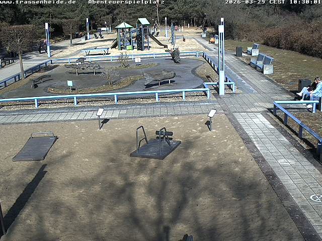 Archiv Foto Webcam Usedom: Trassenheide Spielplatz