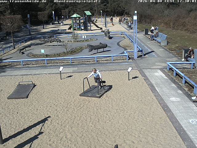 Archiv Foto Webcam Usedom: Trassenheide Spielplatz