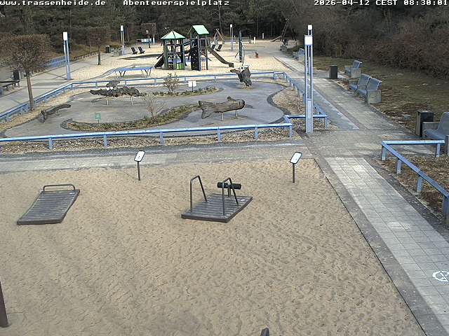 Archiv Foto Webcam Usedom: Trassenheide Spielplatz