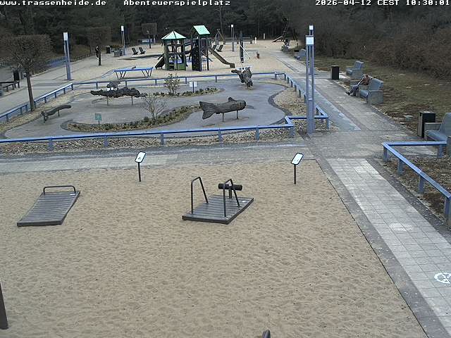 Archiv Foto Webcam Usedom: Trassenheide Spielplatz