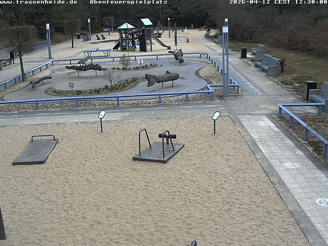 Archiv Foto Webcam Usedom: Trassenheide Spielplatz