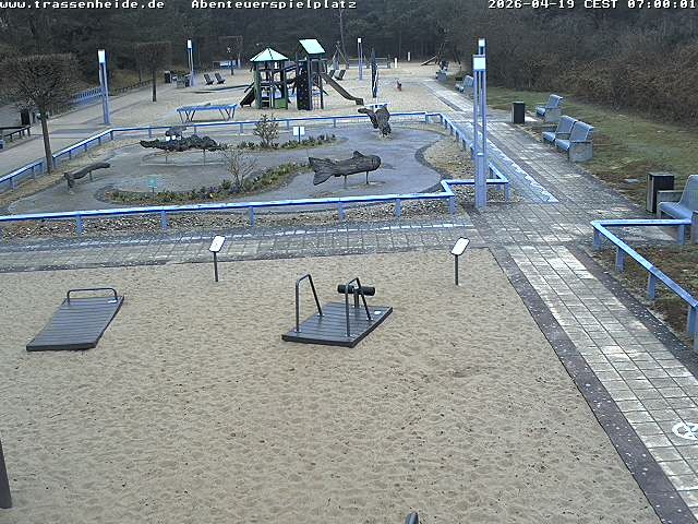 Archiv Foto Webcam Usedom: Trassenheide Spielplatz