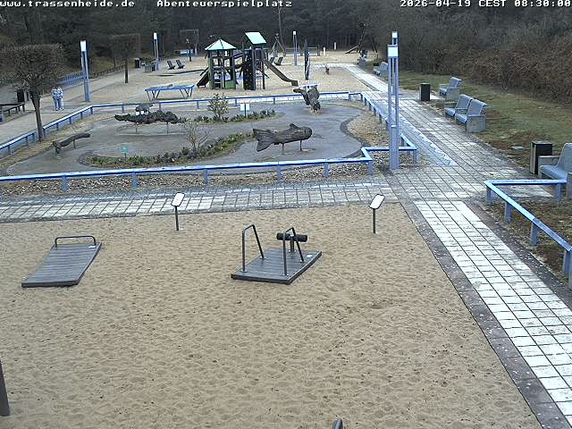 Archiv Foto Webcam Usedom: Trassenheide Spielplatz