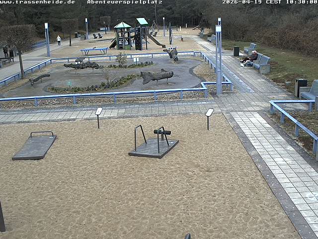 Archiv Foto Webcam Usedom: Trassenheide Spielplatz