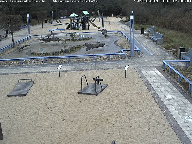 Archiv Foto Webcam Usedom: Trassenheide Spielplatz